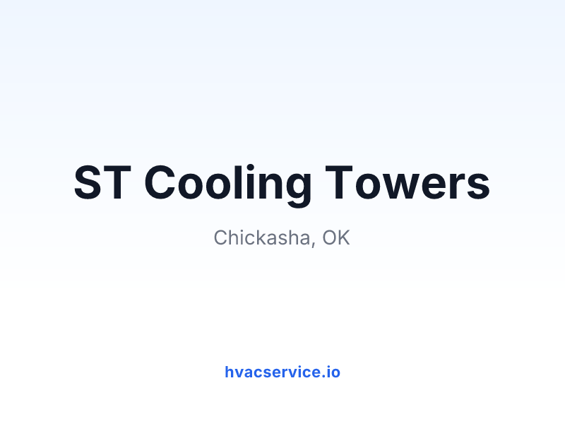 ST Cooling Towers