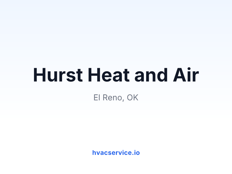 Hurst Heat and Air
