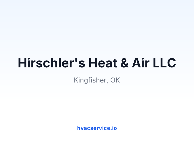 Hirschler's Heat & Air LLC