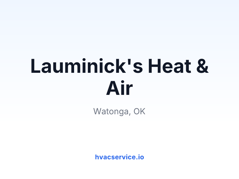 Lauminick's Heat & Air