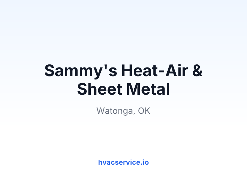 Sammy's Heat-Air & Sheet Metal