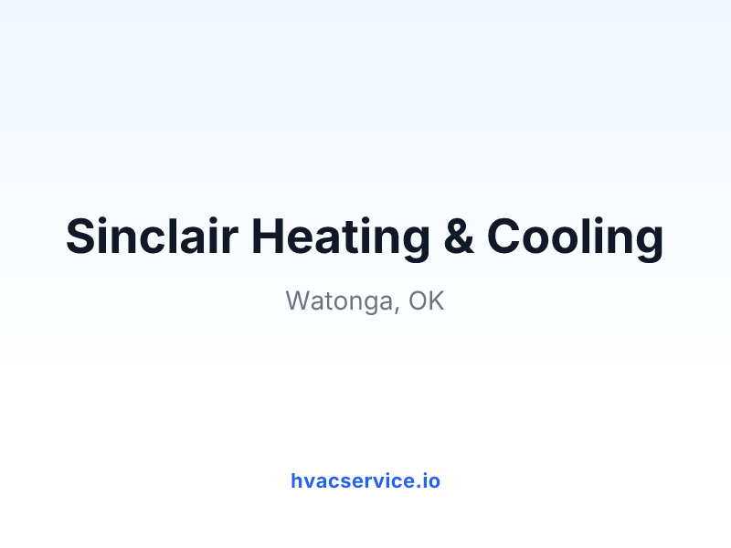 Sinclair Heating & Cooling