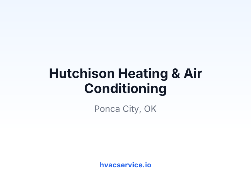 Hutchison Heating & Air Conditioning