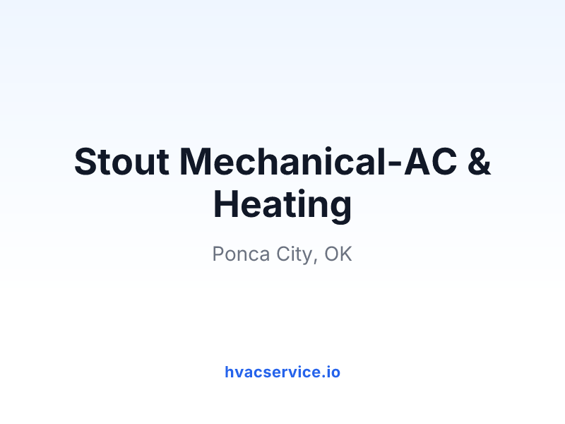 Stout Mechanical-AC & Heating