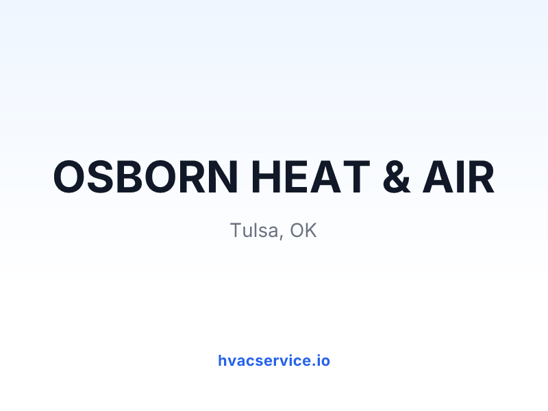 OSBORN HEAT & AIR