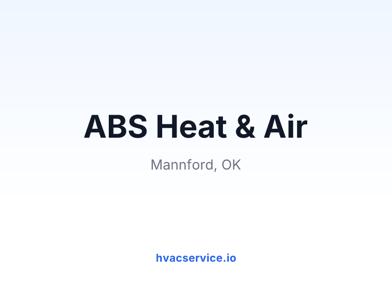 ABS Heat & Air