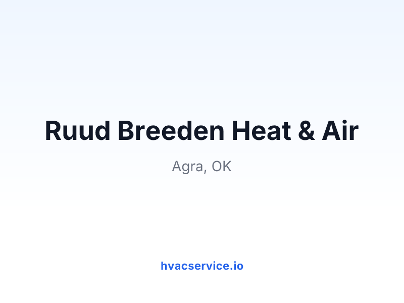 Ruud Breeden Heat & Air