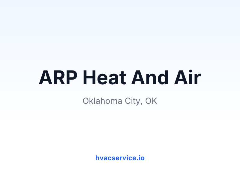 ARP Heat And Air