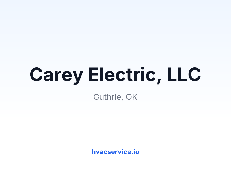 Carey Electric, LLC