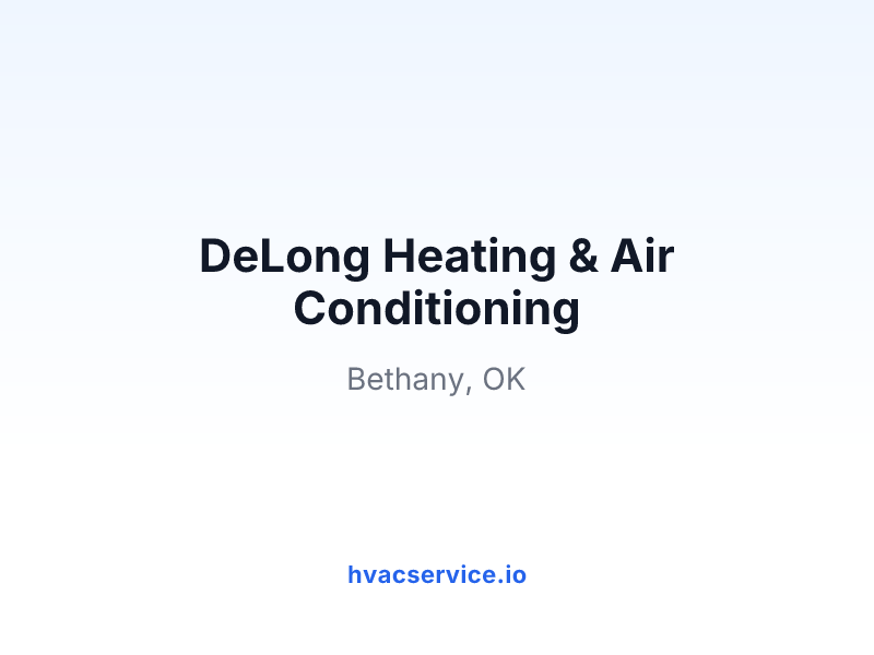 DeLong Heating & Air Conditioning