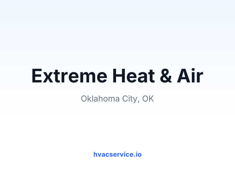 Extreme Heat & Air