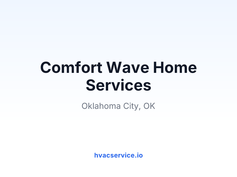 Comfort Wave Home Services