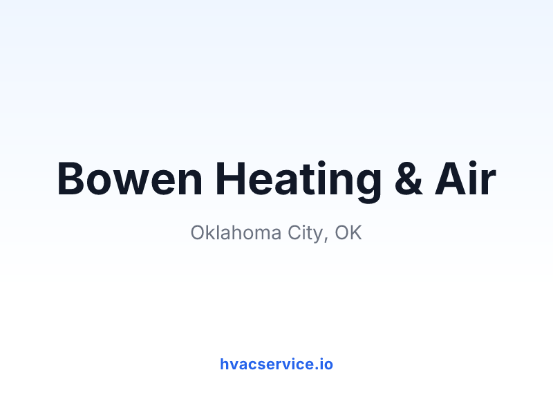 Bowen Heating & Air