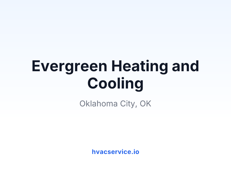Evergreen Heating and Cooling