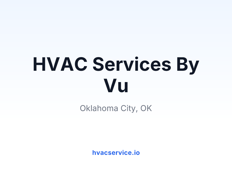 HVAC Services By Vu