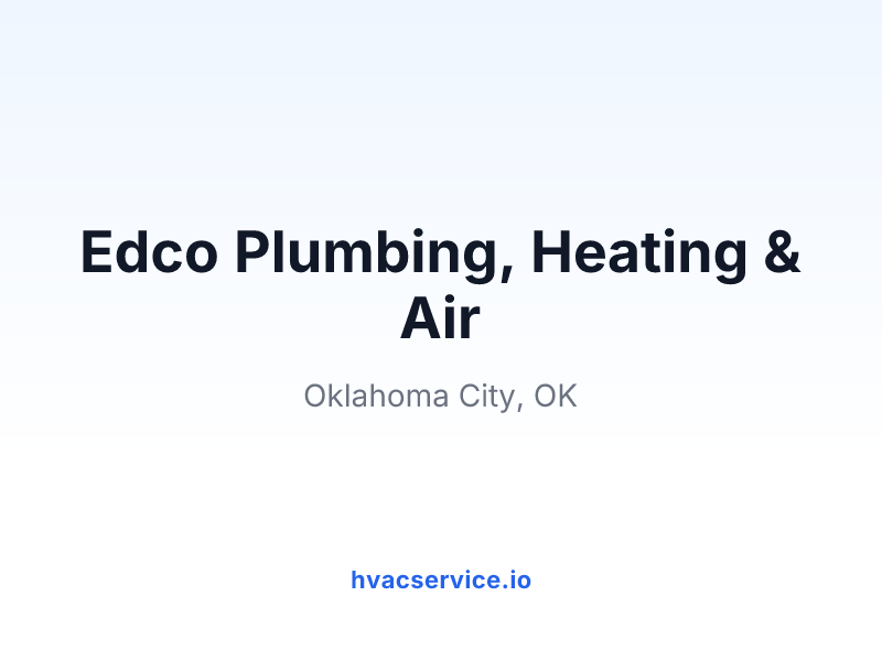 Edco Plumbing, Heating & Air