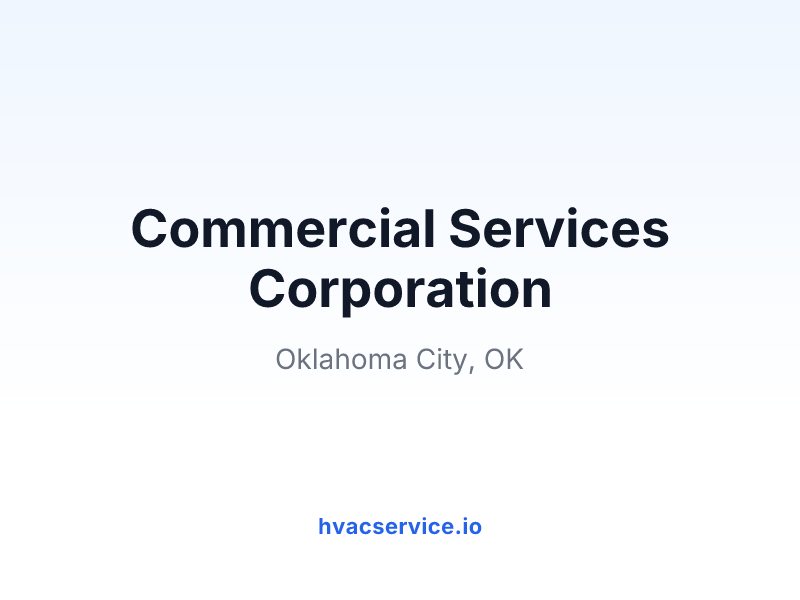 Commercial Services Corporation