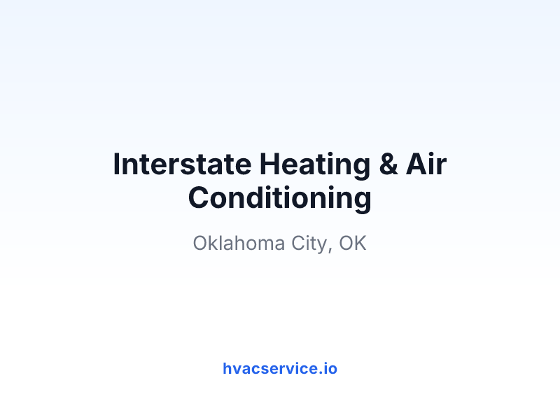 Interstate Heating & Air Conditioning