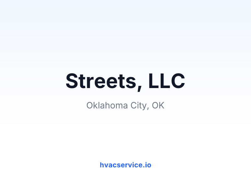 Streets, LLC