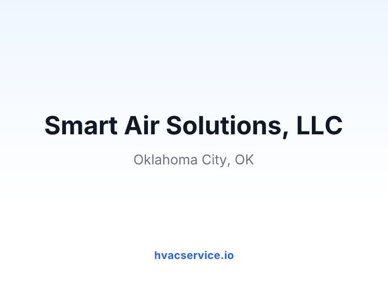 Smart Air Solutions, LLC