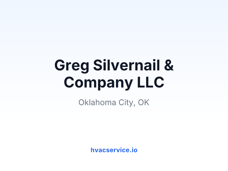 Greg Silvernail & Company LLC