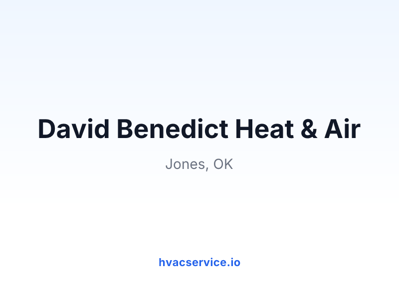 David Benedict Heat & Air