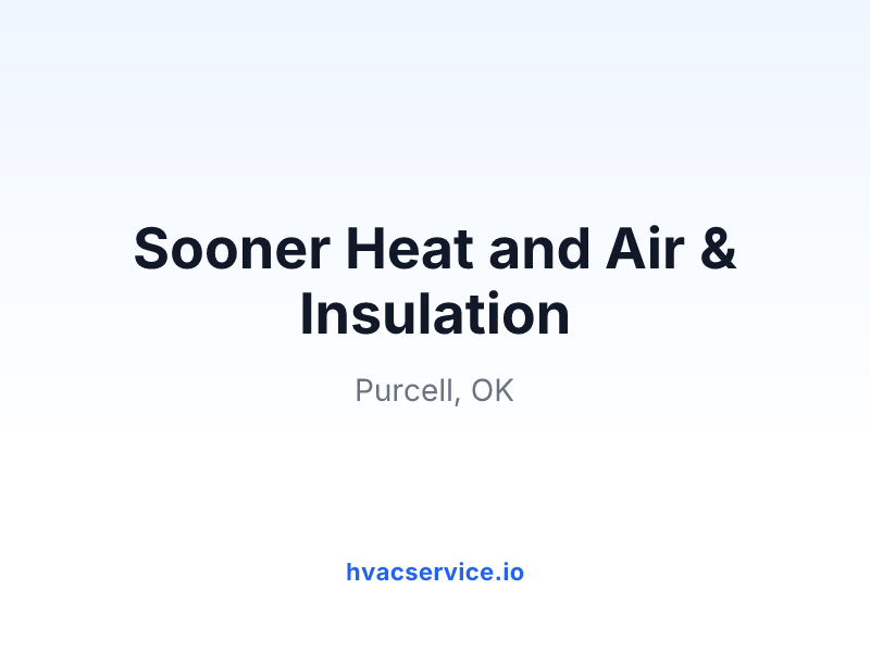 Sooner Heat and Air & Insulation