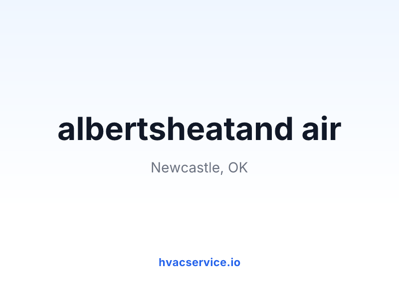 albertsheatand air