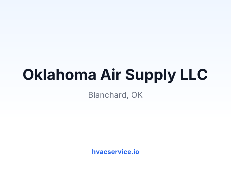 Oklahoma Air Supply LLC