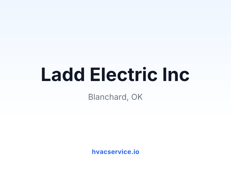 Ladd Electric Inc