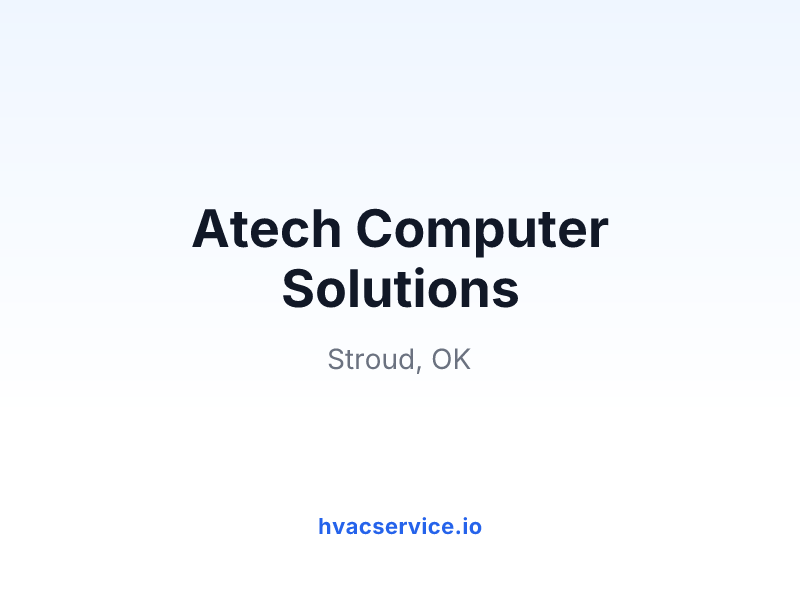 Atech Computer Solutions