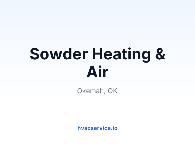 Sowder Heating & Air