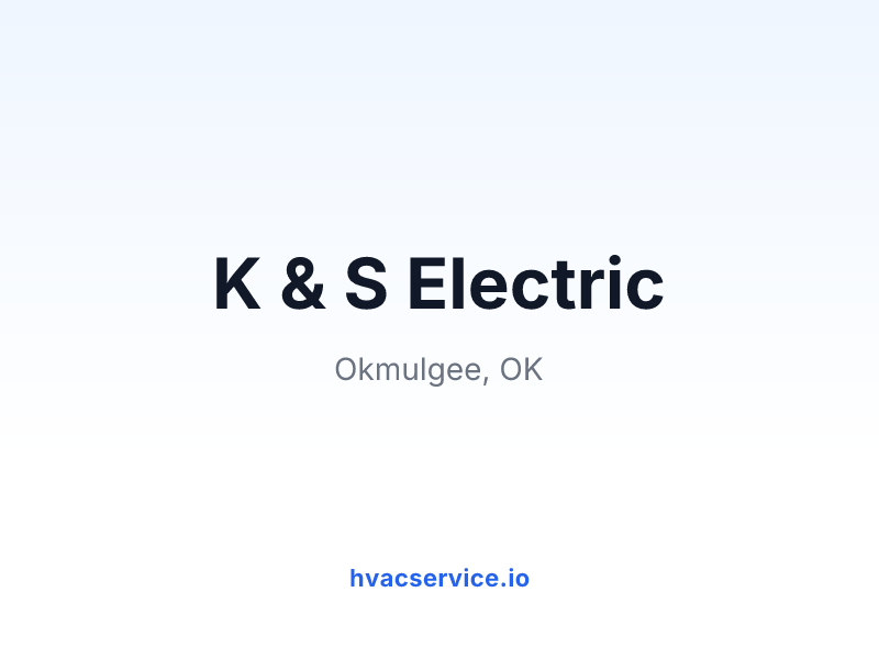 K & S Electric