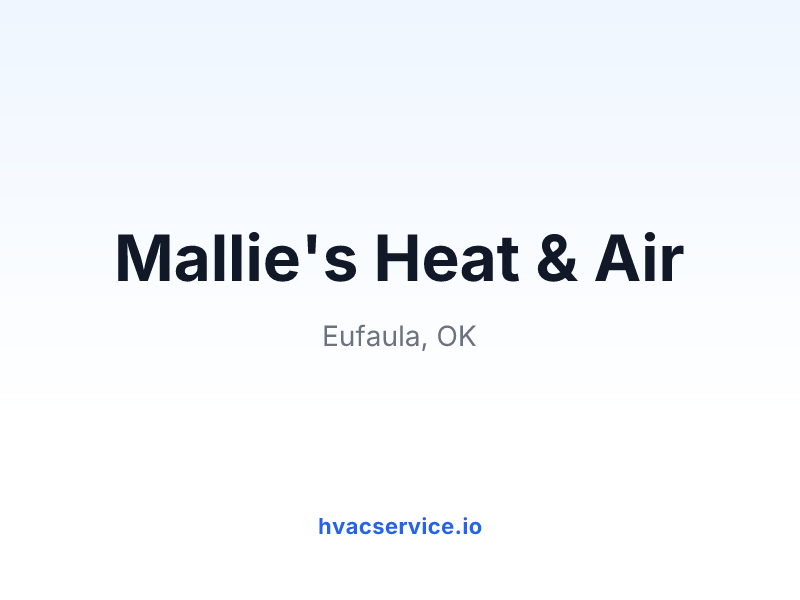 Mallie's Heat & Air