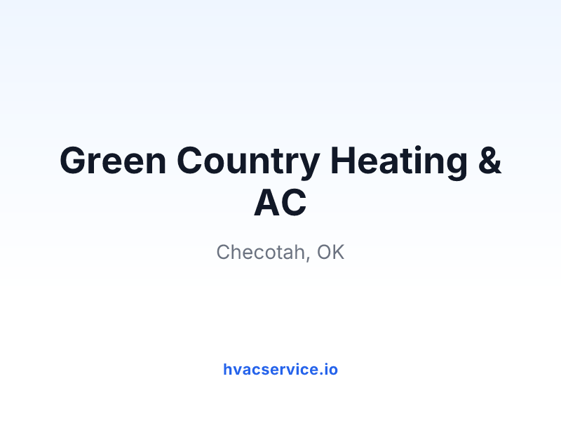 Green Country Heating & AC