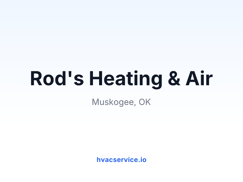 Rod's Heating & Air