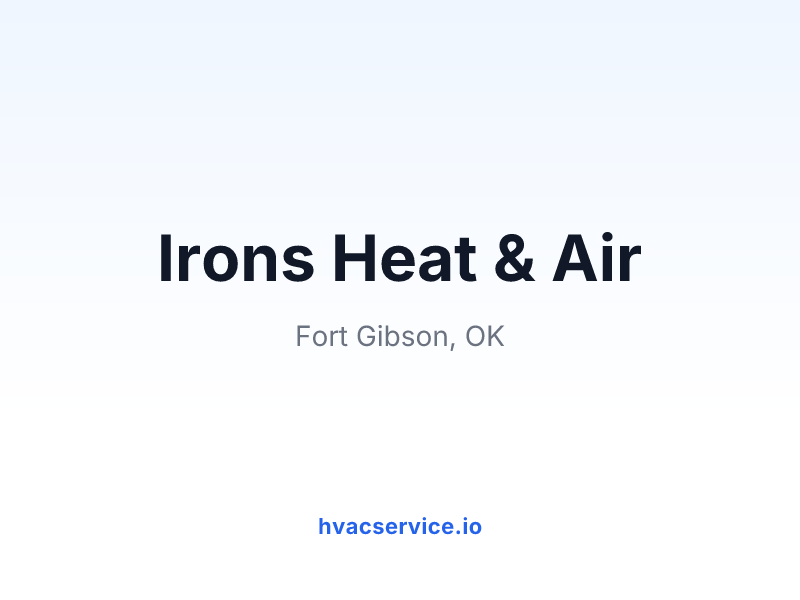 Irons Heat & Air