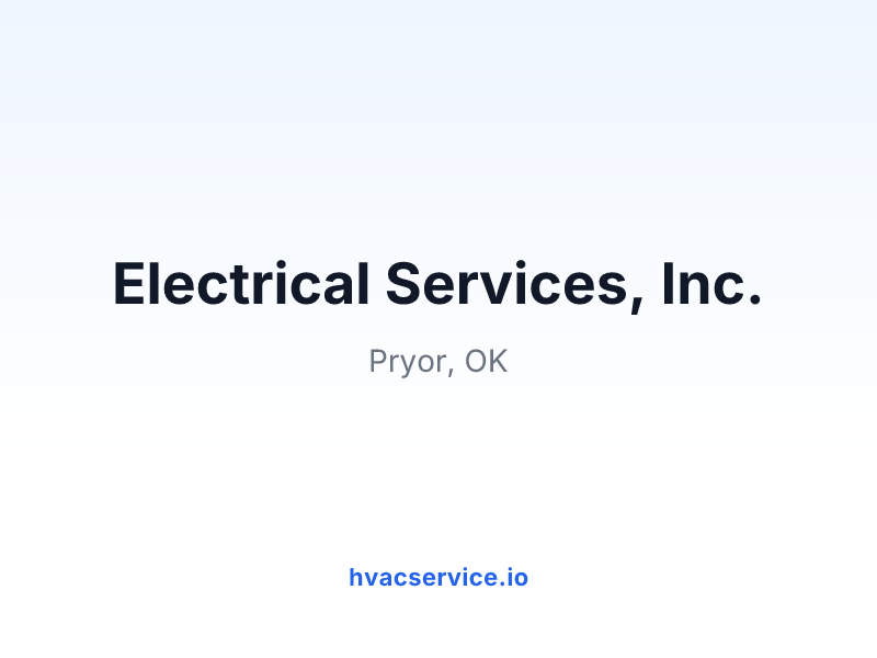 Electrical Services, Inc.