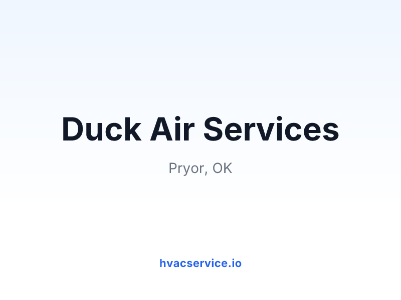 Duck Air Services