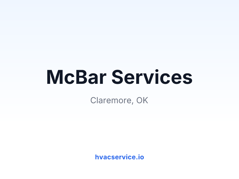 McBar Services