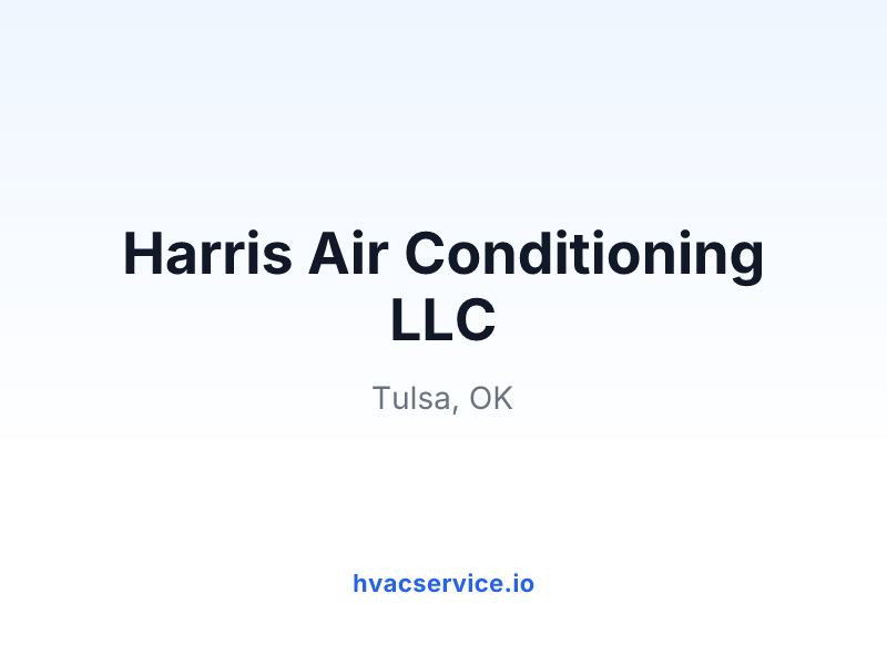 Harris Air Conditioning LLC
