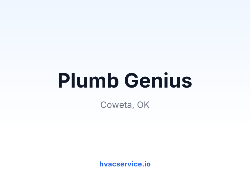 Plumb Genius
