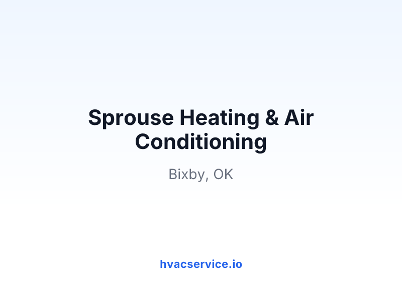 Sprouse Heating & Air Conditioning