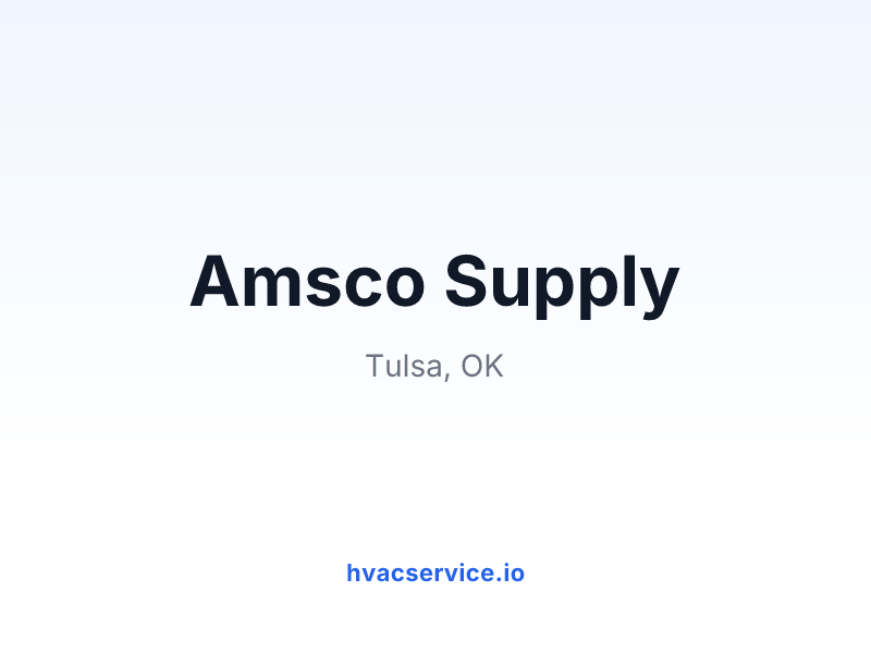 Amsco Supply