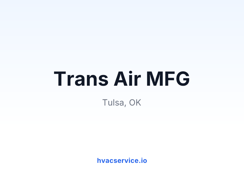 Trans Air MFG