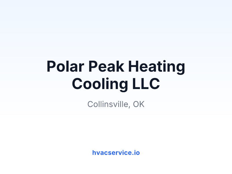 Polar Peak Heating Cooling LLC