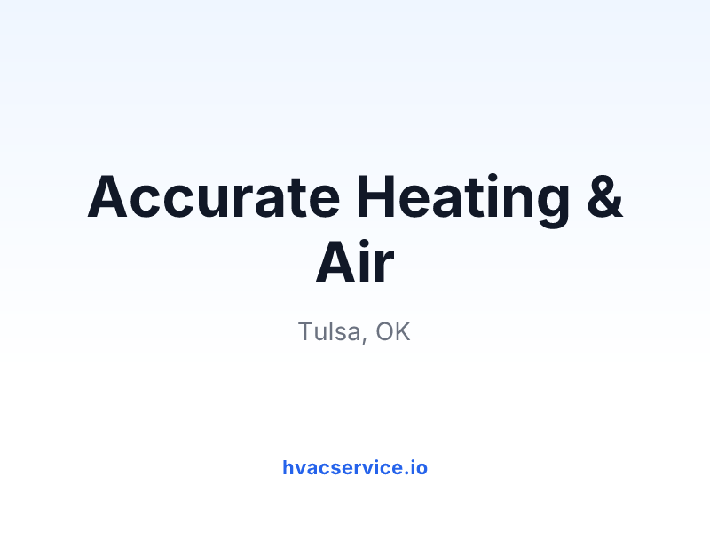 Accurate Heating & Air