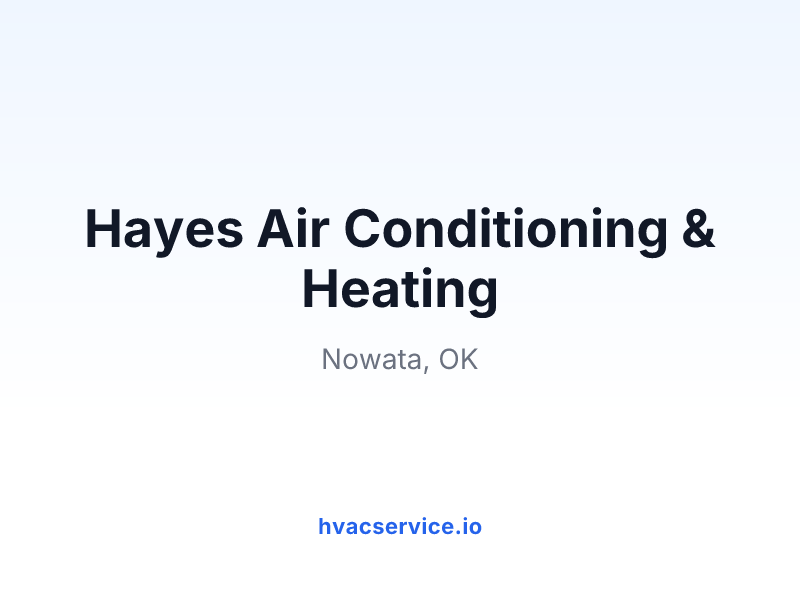 Hayes Air Conditioning & Heating