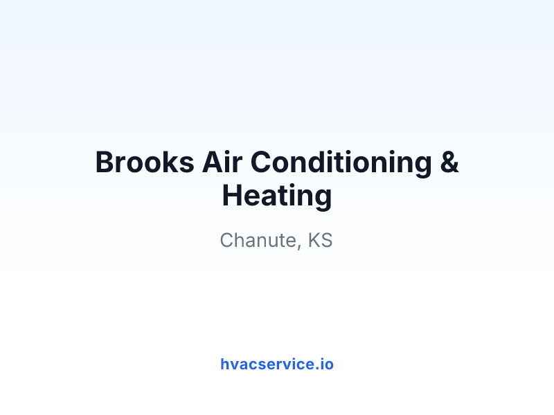 Brooks Air Conditioning & Heating