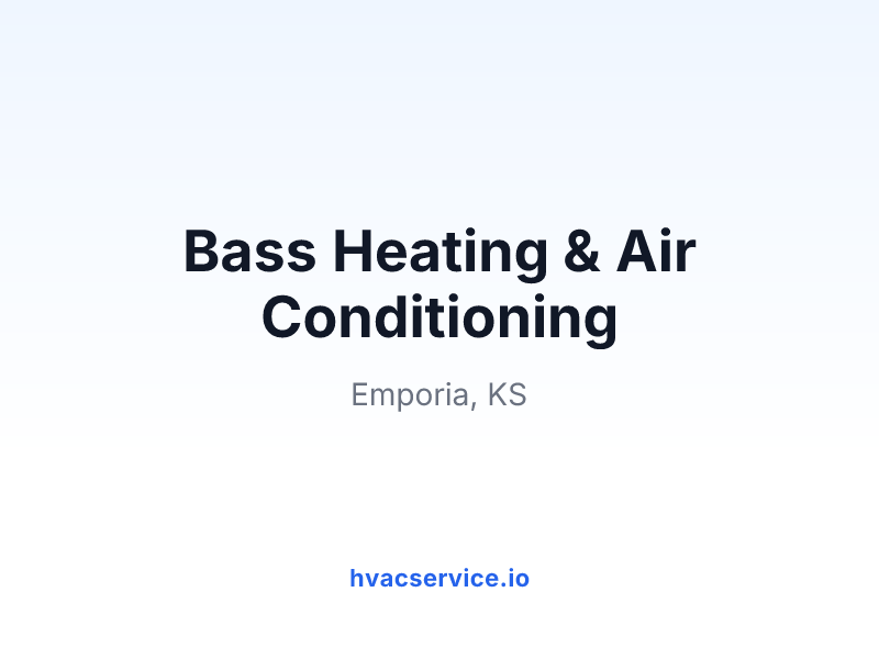 Bass Heating & Air Conditioning